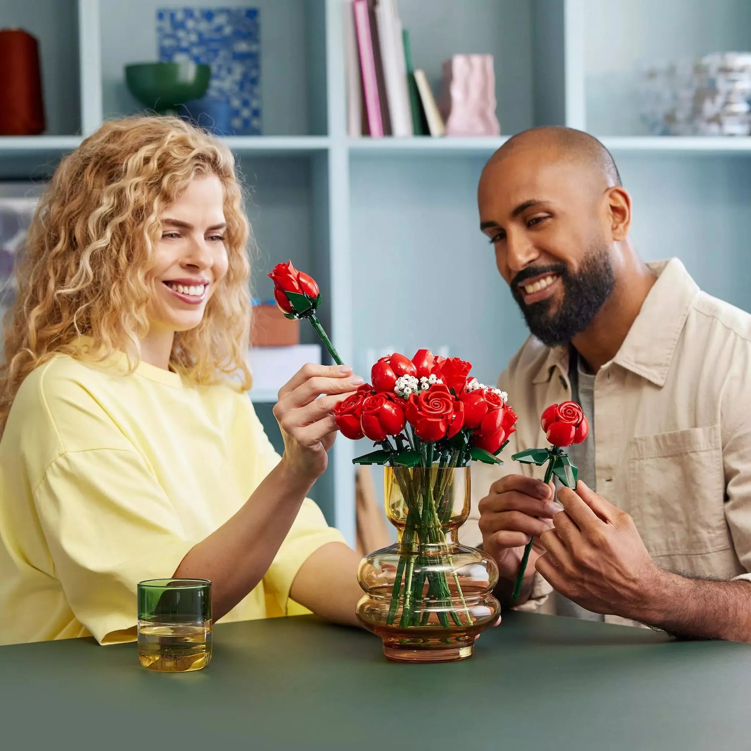 Bouquet de roses Hivernal - 789 pièces